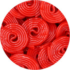 Broadway Strawberry Wheels Licorice Candy, 2 Pound Bulk Bag, Red Licorice Wheels
