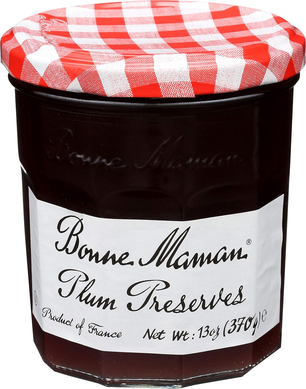 Bonne Maman Plum Preserves, 13-Ounce Jars (Pack of 6)