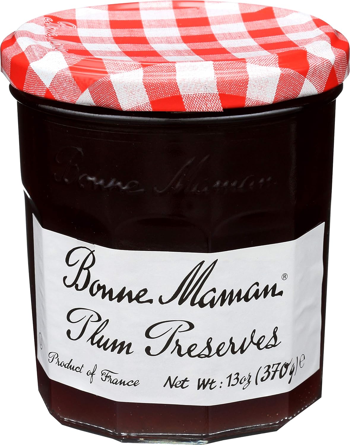 Bonne Maman Plum Preserves, 13-Ounce Jars (Pack of 6)
