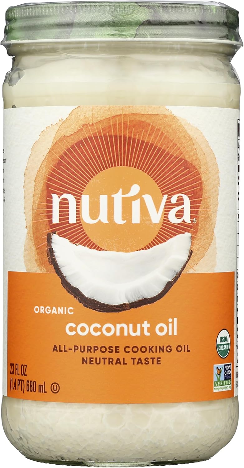 Nutiva Refined Coconut Oil, 23 Ounce