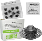 Open 4.0 Dome Medium (0.35 inch=9mm) 10 Domes, Hearing Aid Domes Compatible with Phonak Audeo Marvel Paradise Lumity Accessories -1 Pack/10 Domes Total