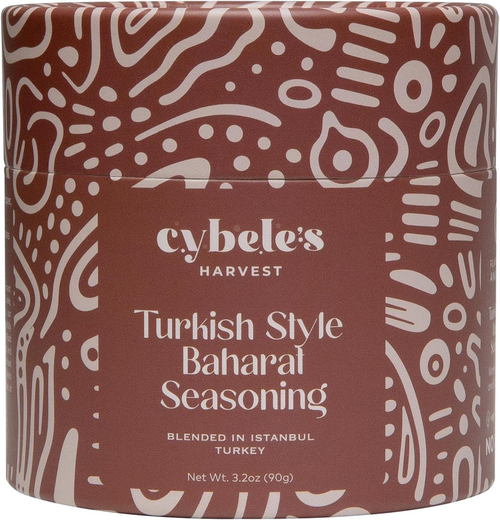 Cybele’s Harvest Baharat Seasoning 3.2oz, Turkish Baharat Spice Blend for Mediterranean and Middle Eastern Dishes, Meat Stews Vegetables