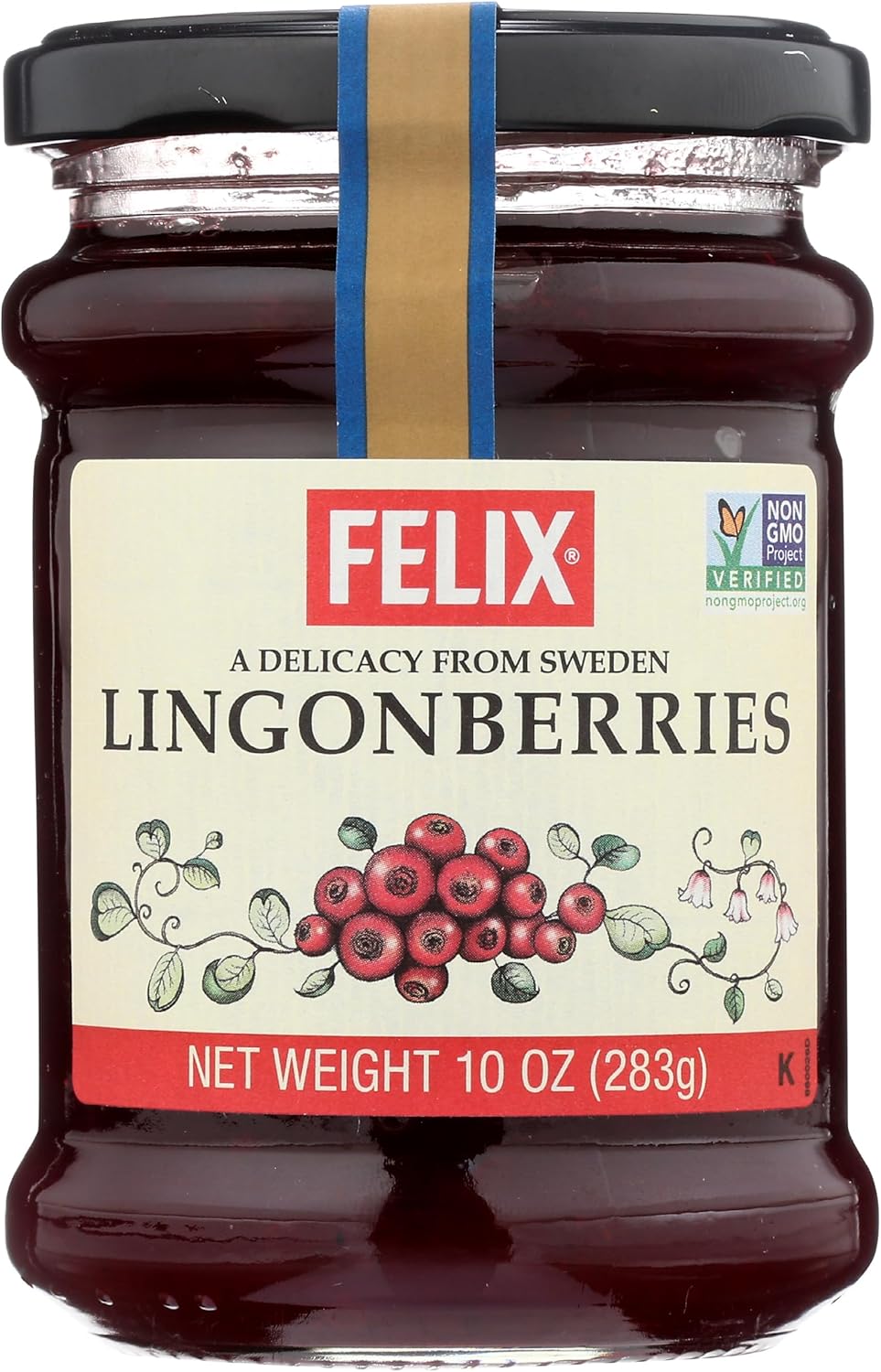 Felix Lingonberry Wild Jar, , 10 Ounce