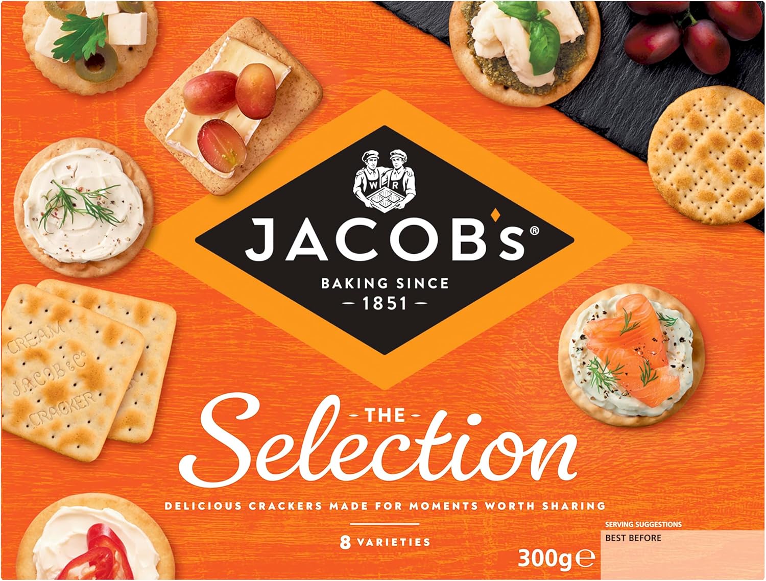 Jacob's Biscuits for Cheese, 300 g