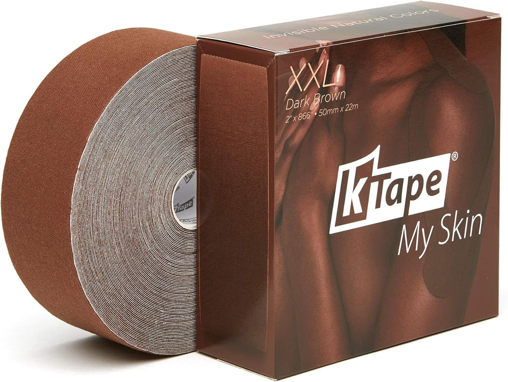 K-Tape My Skin - XXL 22m Roll - Dark Brown