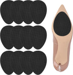 12Pcs Anti Slip Heel Grips, Rubber Non Slip Pads for Shoes, Self Adhesive Design, Prevent Slips and Heel Noise