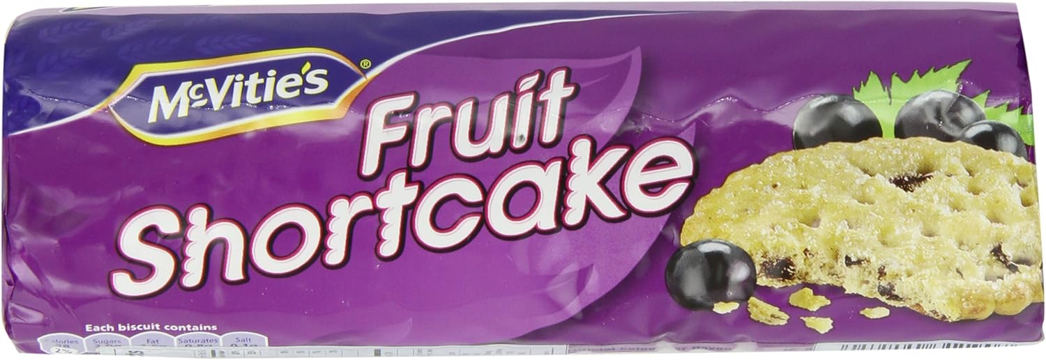 McVities Fruit Shortcake Cookies, 7.06 Ounce