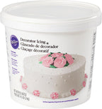 Wilton Creamy White Decorating Icing, 4.5 lb. Tub - White Buttercream Icing