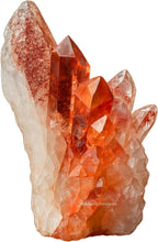 Amazing Gemstone Red Hematoid Quartz Crystals and Healing Stones Mineral Specimen - Premium Semi Precious Gem Stones for Spiritual Growth - Healing Geode Cluster Point for Meditation