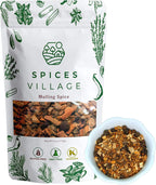 Mulling Spices for Apple Cider and Mulled Wine, Premium Spice Blend for Hot Cider and Warm Beverages, Mix of Cinnamon Allspice Cloves & Nutmeg, Kosher, Gluten Free, Vegan