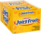 Juicy Fruit Gum Original Bubble Chewing Gum, 15 pieces (10 Pack)