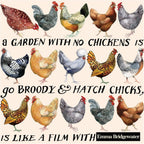 Emma Bridgewater 20 Luxury Paper Luncheon Napkins- Hens