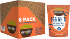 Miracle Noodle Egg White Vermicelli Angel Hair Pasta, 3.5 Oz (Pack of 6), Ready to Eat Egg White Noodles, 10g Protein, 45 Calories, 1g Net Carbs Per Serving, High Protein, Keto, Gluten-Free