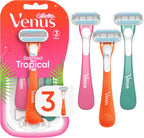 Gillette Venus Tropical Women's Disposable Razor, 3 Count