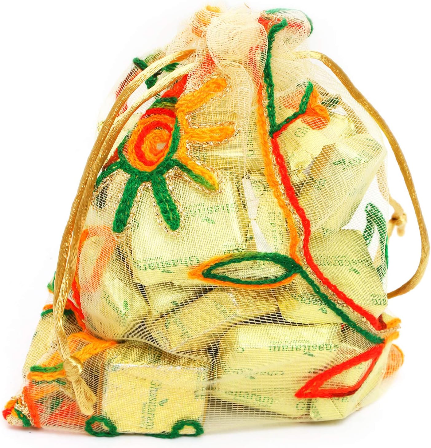 Ghasitaram Gifts Diwali Gifts Diwali Chocolates - Chocolates in Net Pouch