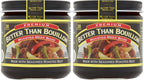 Better Than Bouillon Premium Roasted Beef Base, Made with Seasoned Roasted Beef, Blendable Base for Added Flavor, 38 Servings Per Jar, 8 Ounce Jar (Pack of 2)