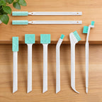 8pcs Small Cleaning Brushes, Deep Detail Crevice Cleaning Tool Set, Tiny Micro Scrub Cleaner for Gap Keyboard Corner, Household Essentials for Kitchen & Bathroom, Gift for New Home