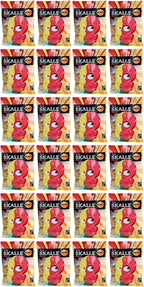 Bubs Skull Sour Liquorice 24 Packs of 90g