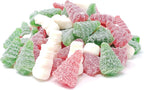 Candy Retailer Sanded Christmas Gummi Trees & Snowmen 1 Lb