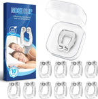 Anti Snoring Devices, Anngola Snoring Solution, Silicone Magnetic Anti Snoring Nose Clip, Effective Hale Breathing Aid, Stop Snoring to Restful Sleep(10 Pack)