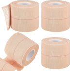 4 Rolls Elastic Tape Adhesive Elastic Tape Self Adhesive Bandage Wrap Flexible Stretch Bandages for Sports Ankle, Knee and Wrist Animal Pets, 5 Yard
