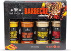 The Spice Lab Barbecue Gift Set – Gourmet Grilling Seasoning Set Collection with Polynesian Pineapple, Brown Sugar Chili, Smoked Butcher’s Blend, And Sweet & Tangy Rub – Great Bbq Gift Set