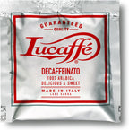 Lucaffe' 100% Arabica Decaf 40 ESE Espresso pods in Bulk Packaging (Pack of 1)