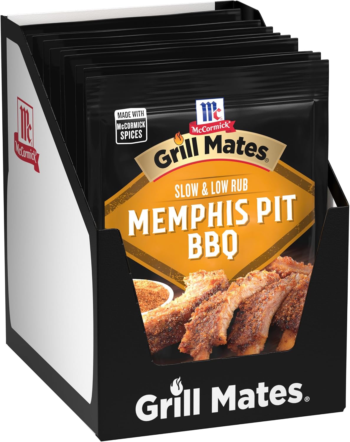 McCormick Grill Mates Memphis Pit Barbeque Rub (2.25 Ounce (Pack of 10))