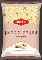 Bikaji Paneer Bhujia Mixture, 14.11 oz – Indian Snacks, Authentic Rajasthani Paneer Sev Namkeen – Light & Crunchy Savory Indian Snacks – Traditional Bikaneri Noodles – Perfect for Chaat Toppings & Healthy Everyday Munching