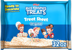 Rice Krispies Treats Marshmallow Treat Sheet, Kids Snacks, Baking Project, Original, 32oz Bag (1 Sheet)