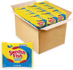 SWEDISH FISH Mini Soft & Chewy Gummy Candy, Bulk Candy, 140 Snack Packs