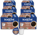 Caffè Borbone Italian Roast Coffee (60 Count) – Medium Dark Roast, Arabica & Robusta Blend, Roasted in Italy for a Bold, Smooth Taste – Single Serve Coffee Pods Compatible with K-Cup Brewers