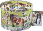 Gardiners of Scotland Handmade Fudge, Fun on the Farm Dairy Cream Cream Fudge 7 Ounce Round Tin
