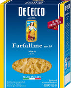 De Cecco Semolina Pasta, Farfalline No.95, 1 Pound
