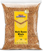 Rani Moth Beans Whole 64oz (4lbs) 1.81kg Bulk ~ All Natural | Gluten Friendly | Non-GMO | Kosher | Vegan | Indian Origin