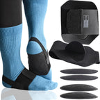 Arch Support Brace, for Plantar Fasciitis Relief, Arch Supports Sleeve, w/Removable Foot Pads, Arch Support Bands with Inserts, Non Slip Archs Strap for High Archs, Fallen Arch