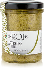 ROI Italian Artichoke Dip - Gourmet, Healthy, Vegan, Natural Artichoke Pesto for Bruschetta, Spinach Artichoke Dip, Sandwich Spread 6.3oz (180g) - Pack of 1