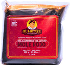 El Metate - Authentic Mole Rojo Oaxaqueño - Traditional Mexican Sauce - Imported Mole Paste from Oaxaca - 17 Oz (500g) - Rich Flavorful Salsas Mexicanas