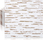 Frienda 60 Pcs Birch Rustic Cocktail Paper Napkins 3-ply 5 x 5 Inch Disposable Beverage Napkins Decorative Birthday Decor for Baby Shower Wedding Table Party Supplies