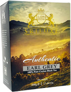 SRILUXE - Premium Quality Ceylon Earl Grey Tea Loose Leaves Luxury Tea Exquisite Taste | Brew as Hot, Iced or Kombucha Tea | Powerful ANTI-OXIDANTS (Earl Grey, 500g)