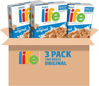 Quaker Life Breakfast Cereal, Original, 13oz Boxes (3 Pack)