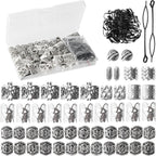 81PCS Viking Hair Beads & Beard Ornaments Set - Premium Hair Jewelry and Dreadlock Accessories, Loc Jewelry for Women, Braid Accessories, Beard Beads for Men, Braids, Locs, Viking Jewelry Enthusiasts