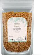 Starwest Botanicals Organic Dried Orange Peel - Pure Citrus Peel for Baking, Tea, & Spice Blends, Bright & Zesty, Cut & Sifted, Certified Kosher, Non-GMO - 4 oz Pouch