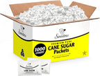 Sweetmo Sugar Packets 1000 Count – Pure Cane White Granulated Sugar Packets, Individual Wrapped, Bulk Packets for Coffee, Restaurants, Office, Cafés & Food Service