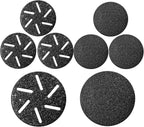 8 Pcs Refill Rollers for Hoxida Electric Foot Callus Remover Pedicure Tools, Replacement Grinding Heads Roller for Pedi Electric Foot File,Refills 8 Pack Replacement Heads(4 Regular&4 Extra Coarse)