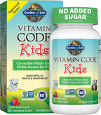 Garden of Life Vitamin Code Kids Multivitamin with Probiotics for Immune Health - Multivitamin with Organic Fruits and Vegetables, Non-GMO, Gluten-Free, 30 Chewable Bears