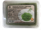 Genki Wasabi Tobiko – Green Flying Fish Roe Caviar – 1.1 lb (500g) | Wild-Caught Taiwan | Premium Sushi Caviar