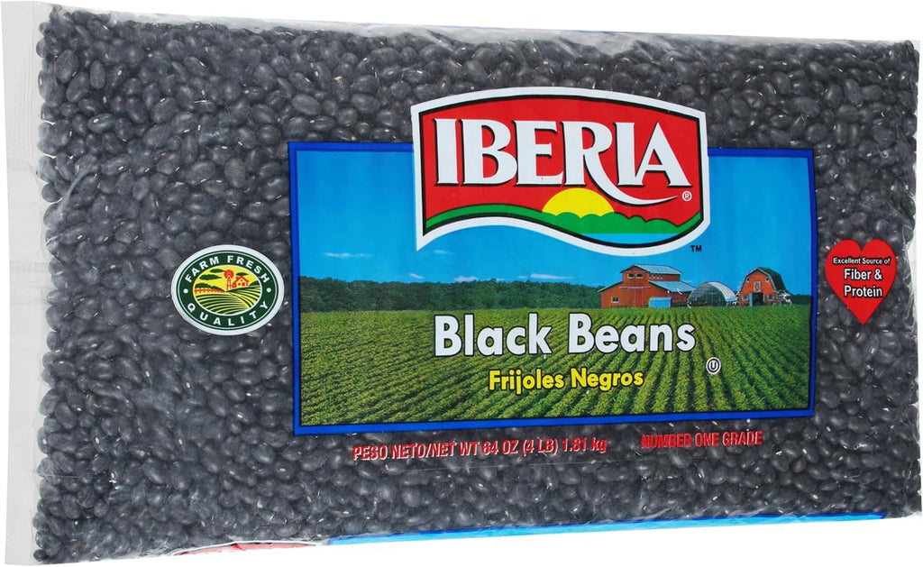 Iberia Black Beans, 4lb.