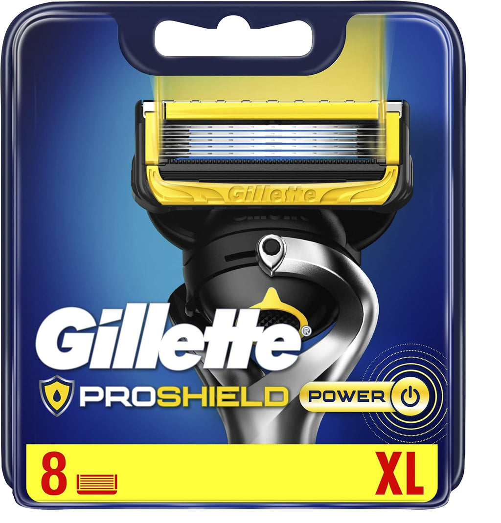Gillette Proshield Power Blades, 8 Pack