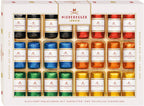 Niederegger Classic Marzipan Assortment Covered with Dark & Milk Chocolate 300g / 10.5oz | 24 Pieces per Box | 6 Variety - 4 Pineapple, 4 Orange, 4 Classic, 4 Pistachio, 4 Milk Chocolate & 4 Espresso